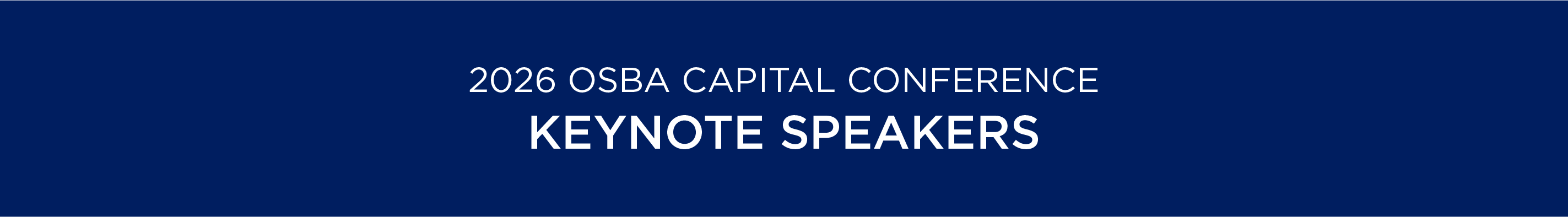 Keynote Speakers